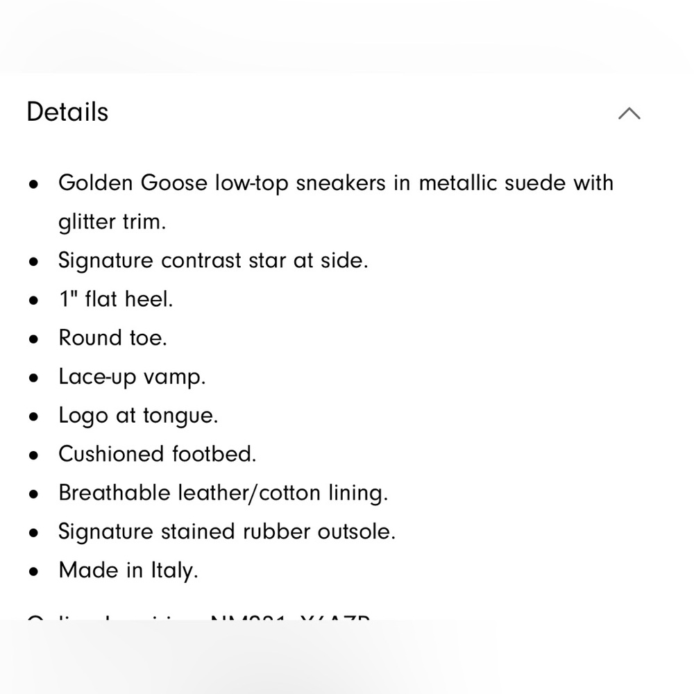 Golden Goose Superstar Glitter Sneaker - Picture 9 of 9